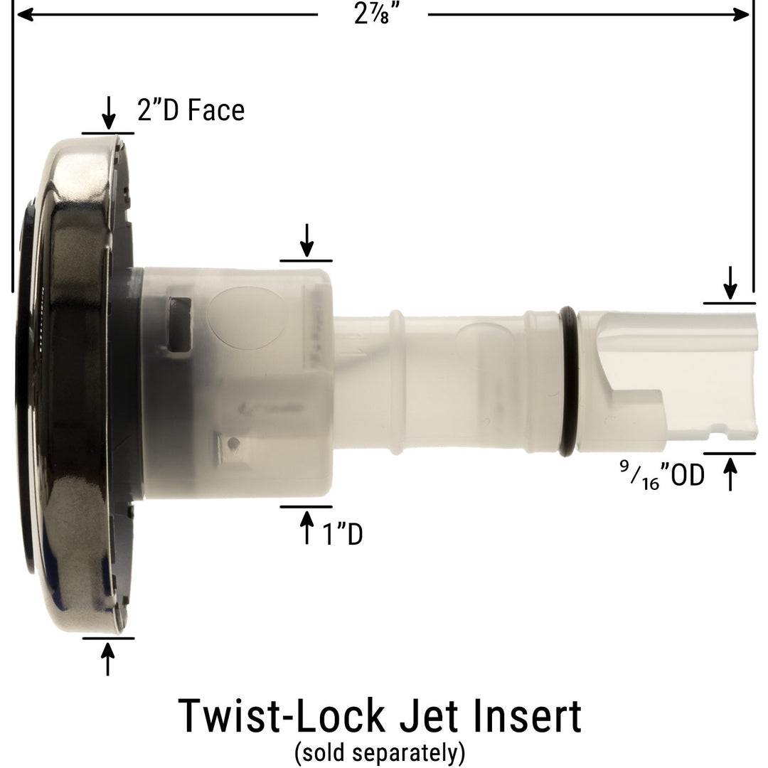 CMP 2" Pro-Loc Halo Massage Spa Jet Insert