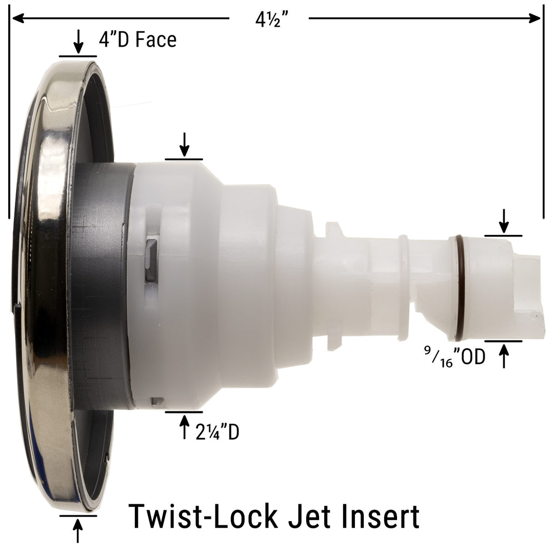 CMP 4" Pro-Loc Halo Massage Spa Jet Insert