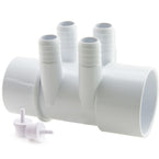 Water Manifold 2"SP x 2"SS (4) 3/4" Barbs