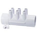 Water Manifold 2"SS x SS (6) 3/4" Barbs