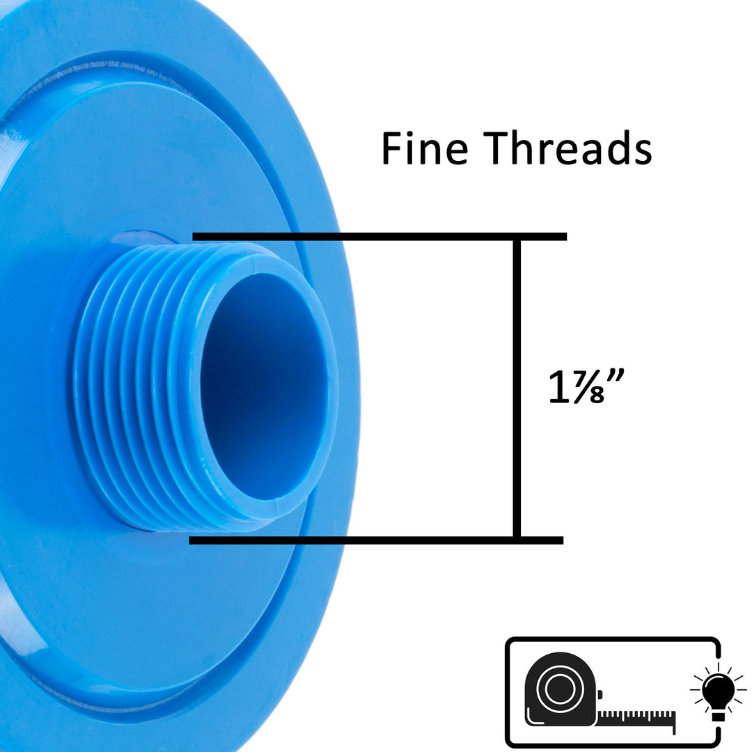 One and seven eights inch threads