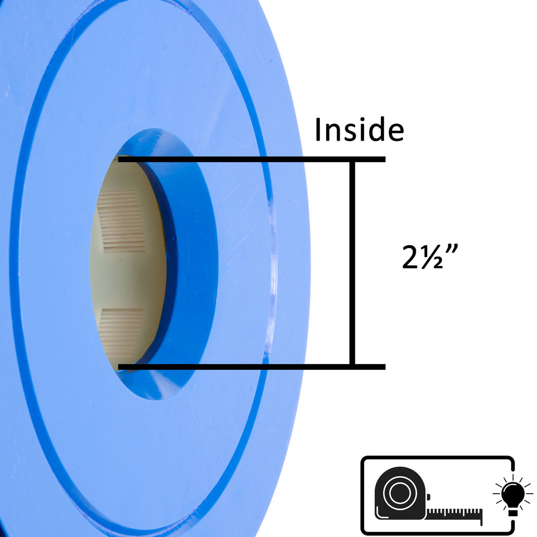 two and one half inch hole