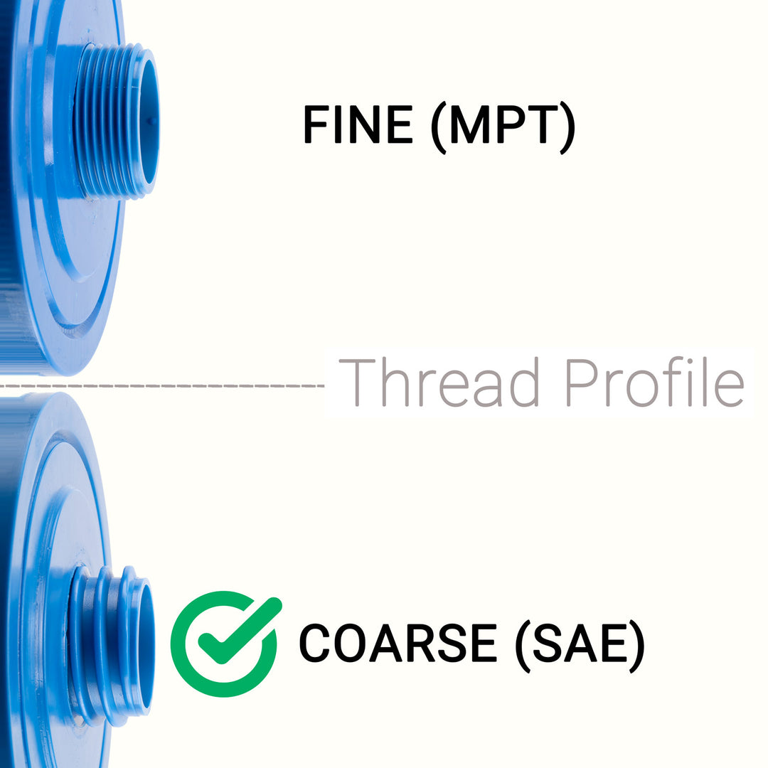 Thread profile coarse SAE