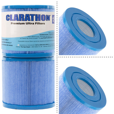 Clarathon Microban Spa Filter Twin-Pack FC-2386M PRB17.5SF-JH-M-PAIR C-4401RA