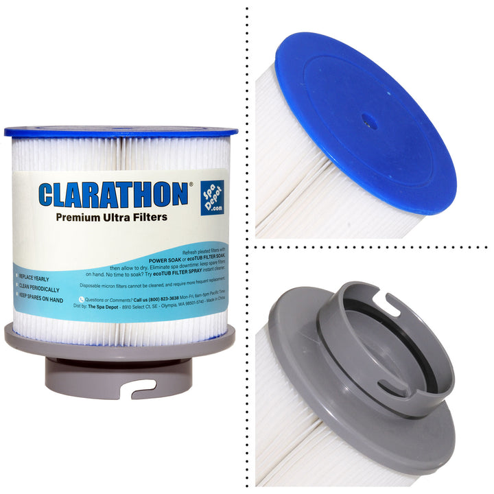 Clarathon Spa Filter for MSpa - Bubble Spa B03008 B0300874