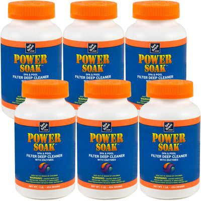 Power Soak Filter Cleaner ~ 6-Pack