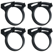 Snap-Grip Hose Clamps 4-Pack 3/4" - 1-1/4"