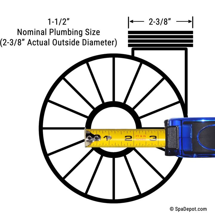 Pump Union Split Nut - 1.5" FBT