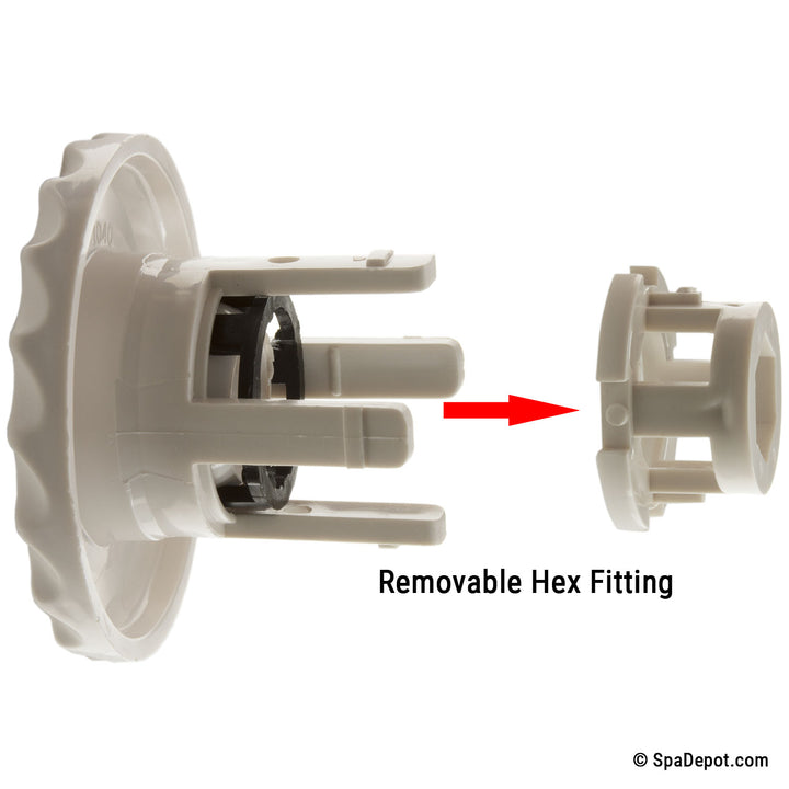 Waterway 2-1/2" Deluxe Mini Directional Jet Insert