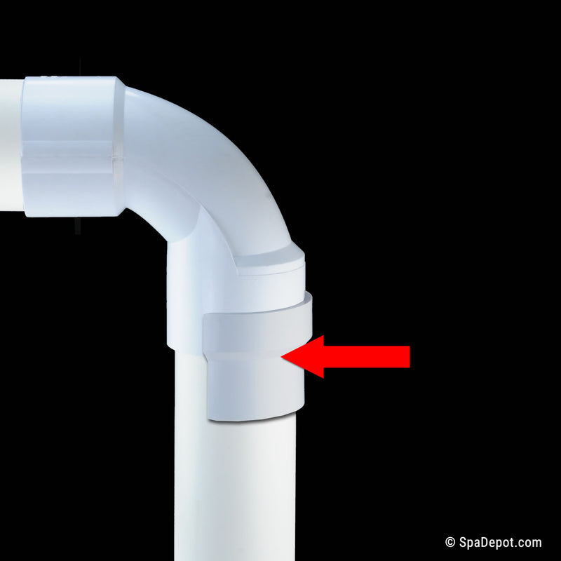 Clip-on Pipe Leak Seal 1.5"