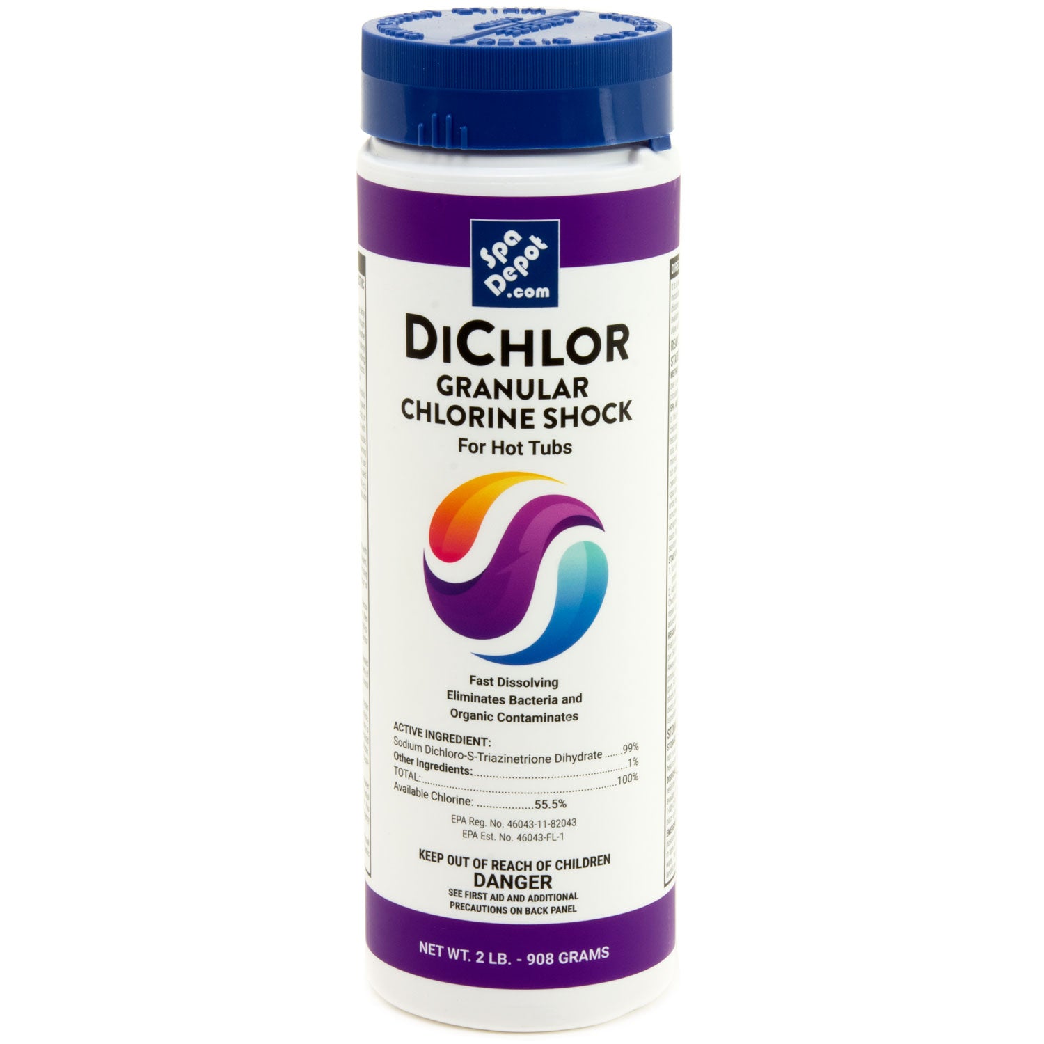 Diklor Shock Super Chlore granulaire produit pour piscine - 5 kg
