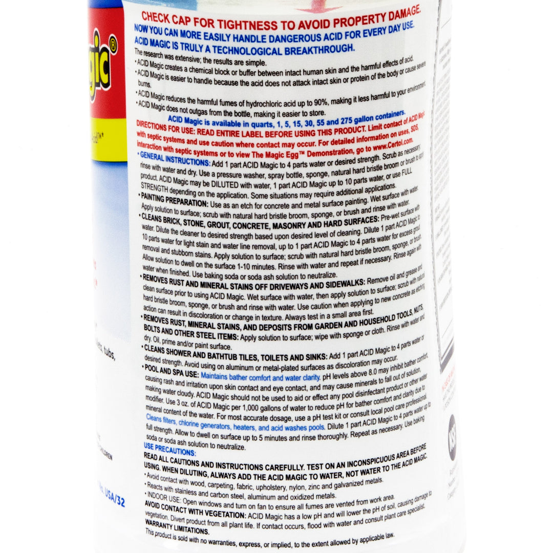 Acid Magic - Muriatic Acid Replacement