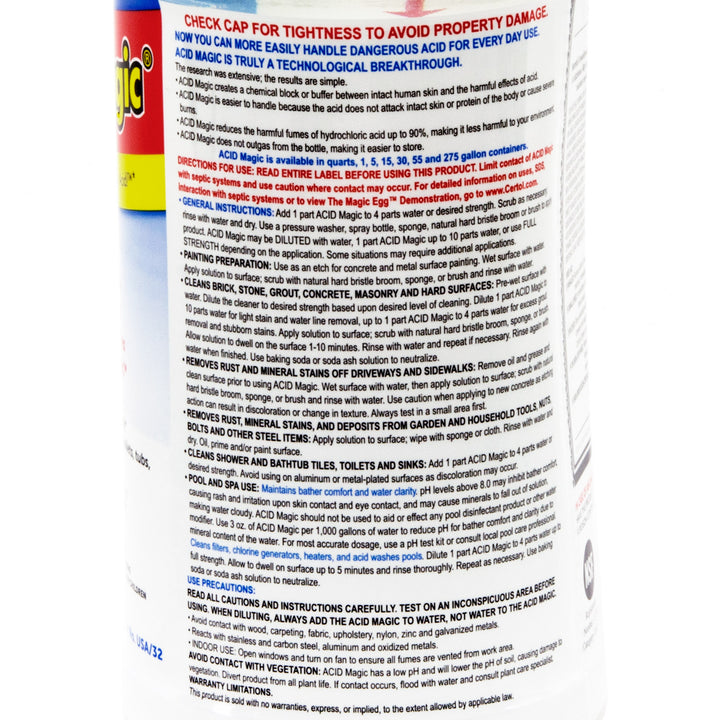 Acid Magic - Muriatic Acid Replacement