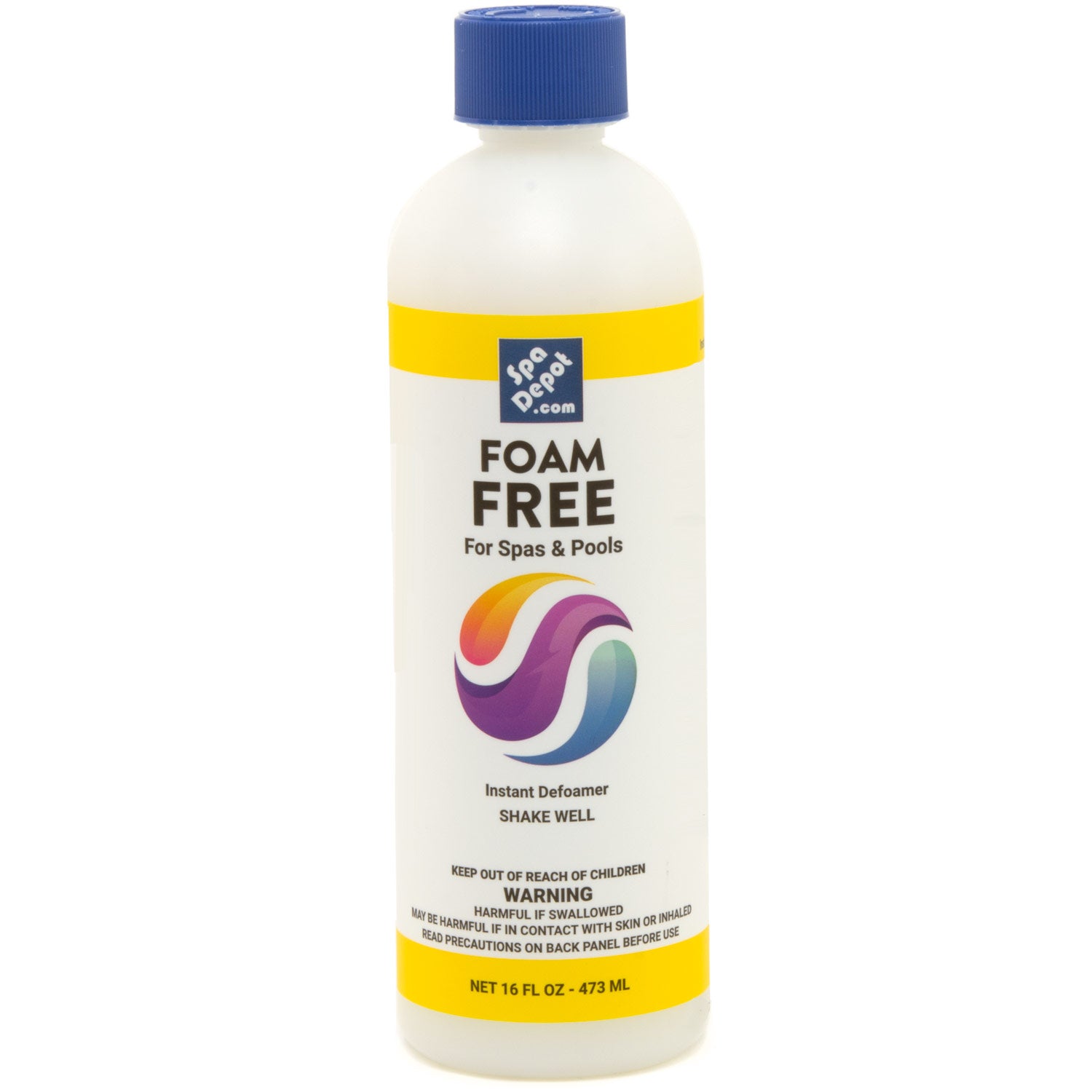 Foam Free Hot Tub & Pool Water Defoamer 16 oz.