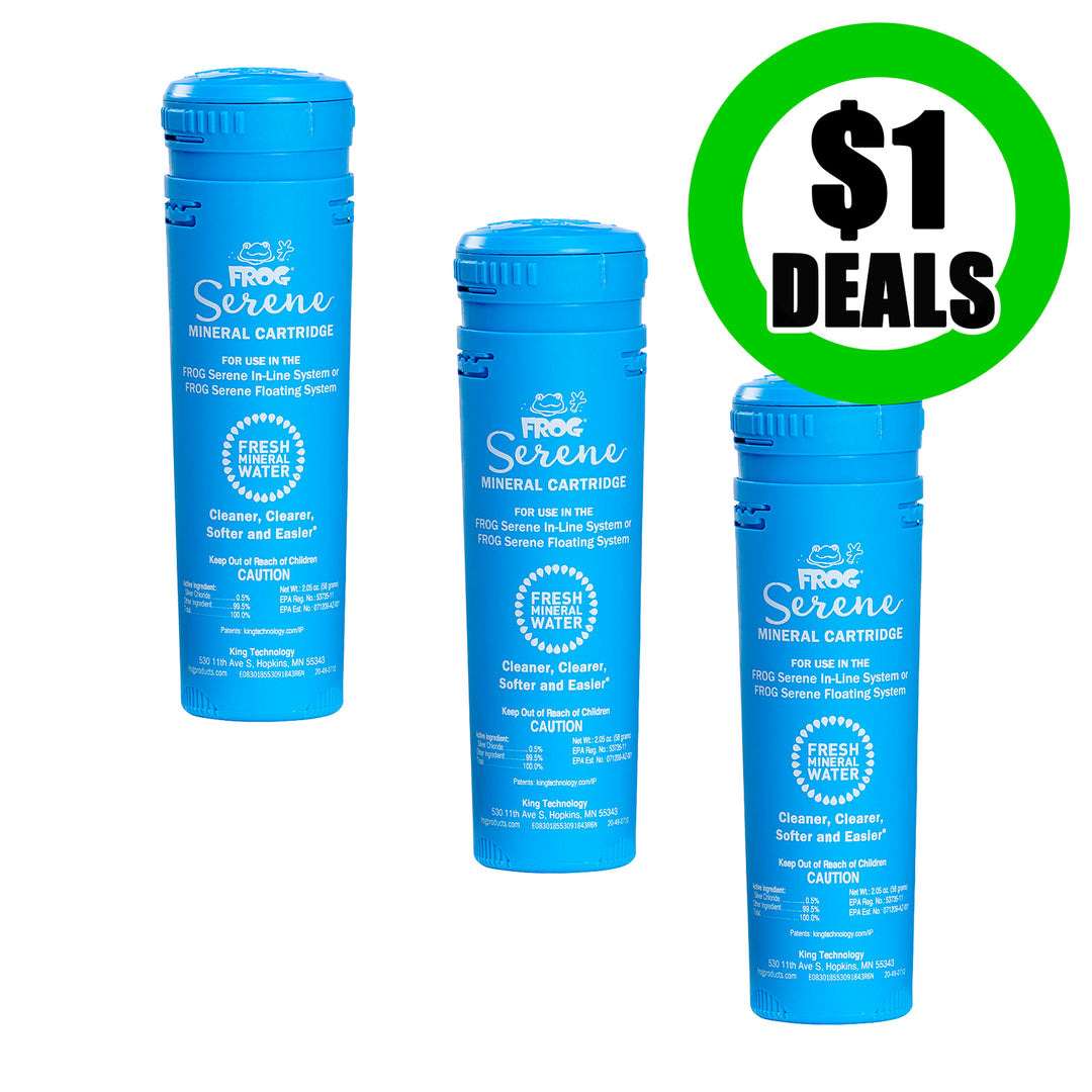 Frog Serene Mineral Cartridge - Year Supply 3-Pack