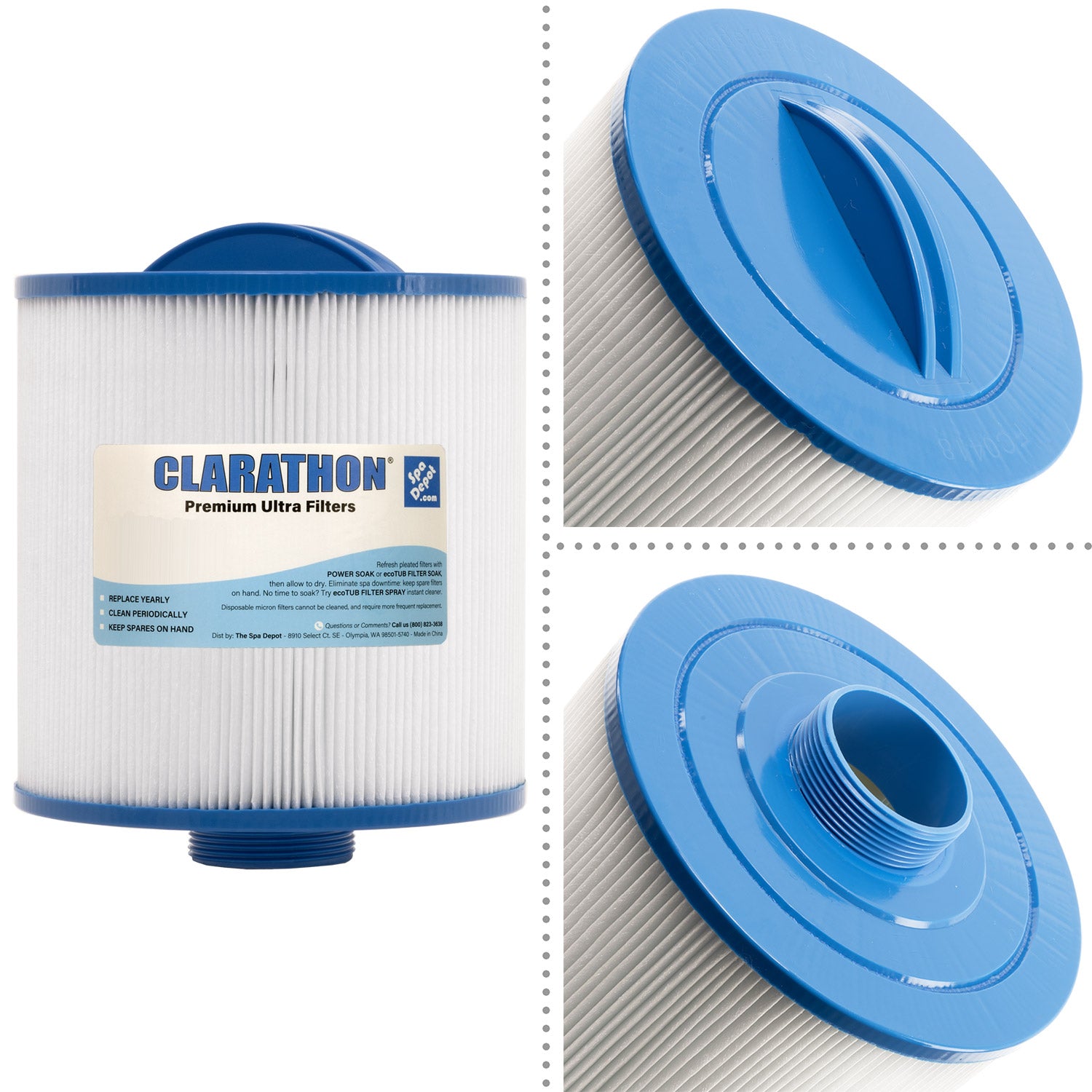 Clarathon FC0420 Hot Tub Filter - Media Choice – SpaDepot.com