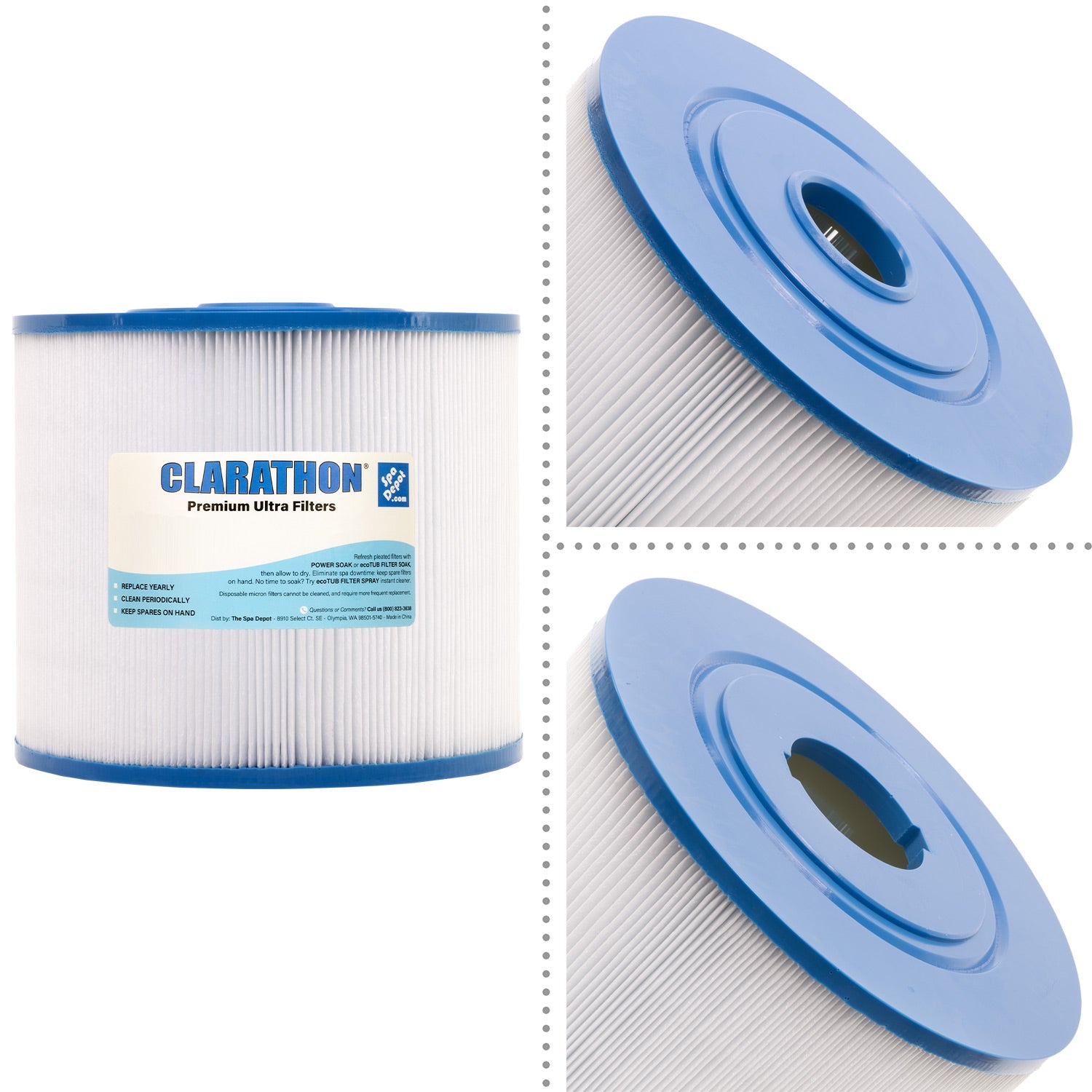Clarathon Hot Tub Filter Cartridge FC3053 – SpaDepot.com