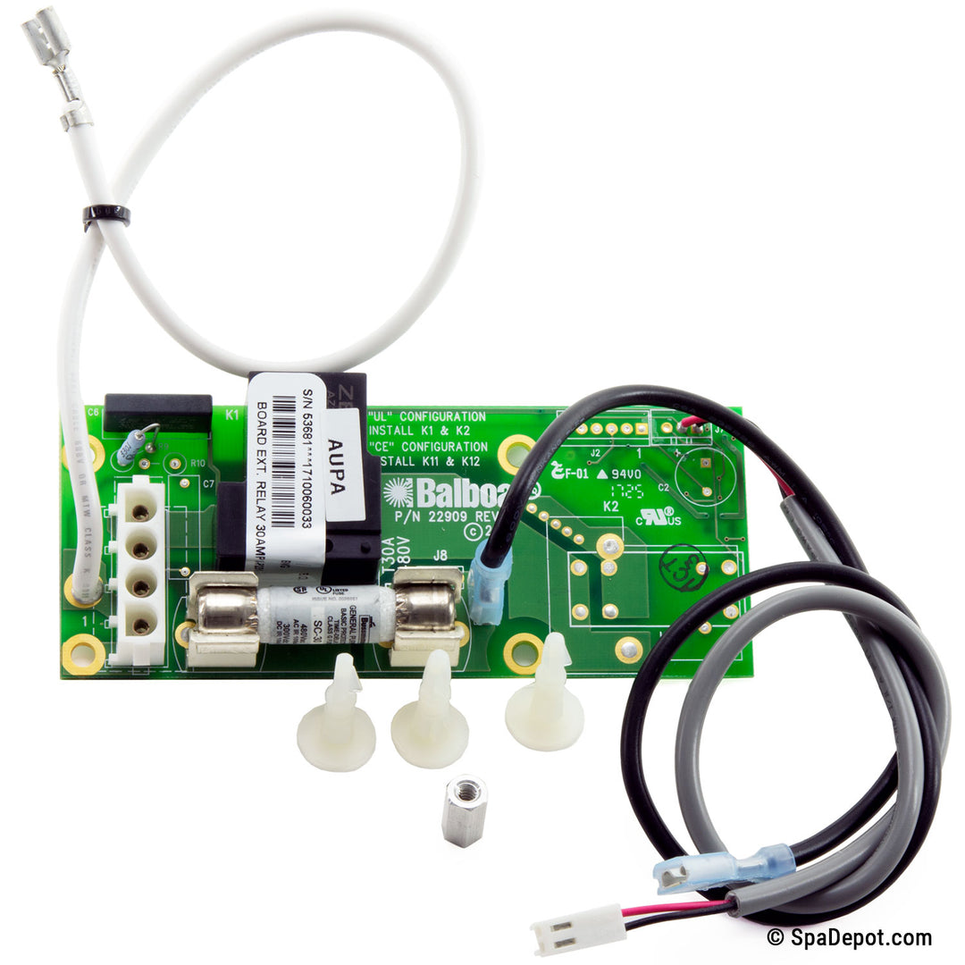 Balboa Expander Board w/30A Fuse for VS/EL Control Systems - 53681