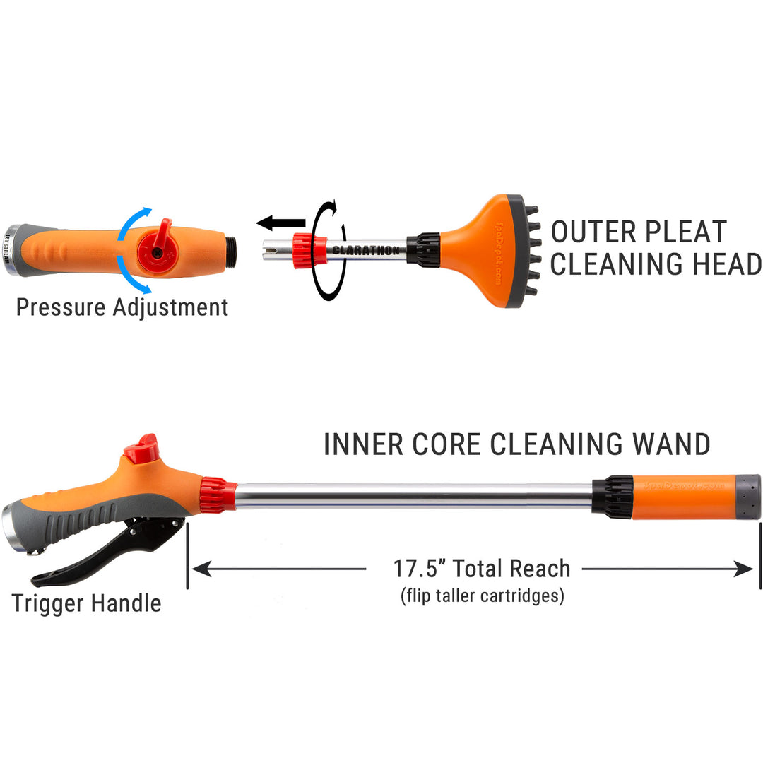 Jet Stream Filter Cartridge Cleaner System