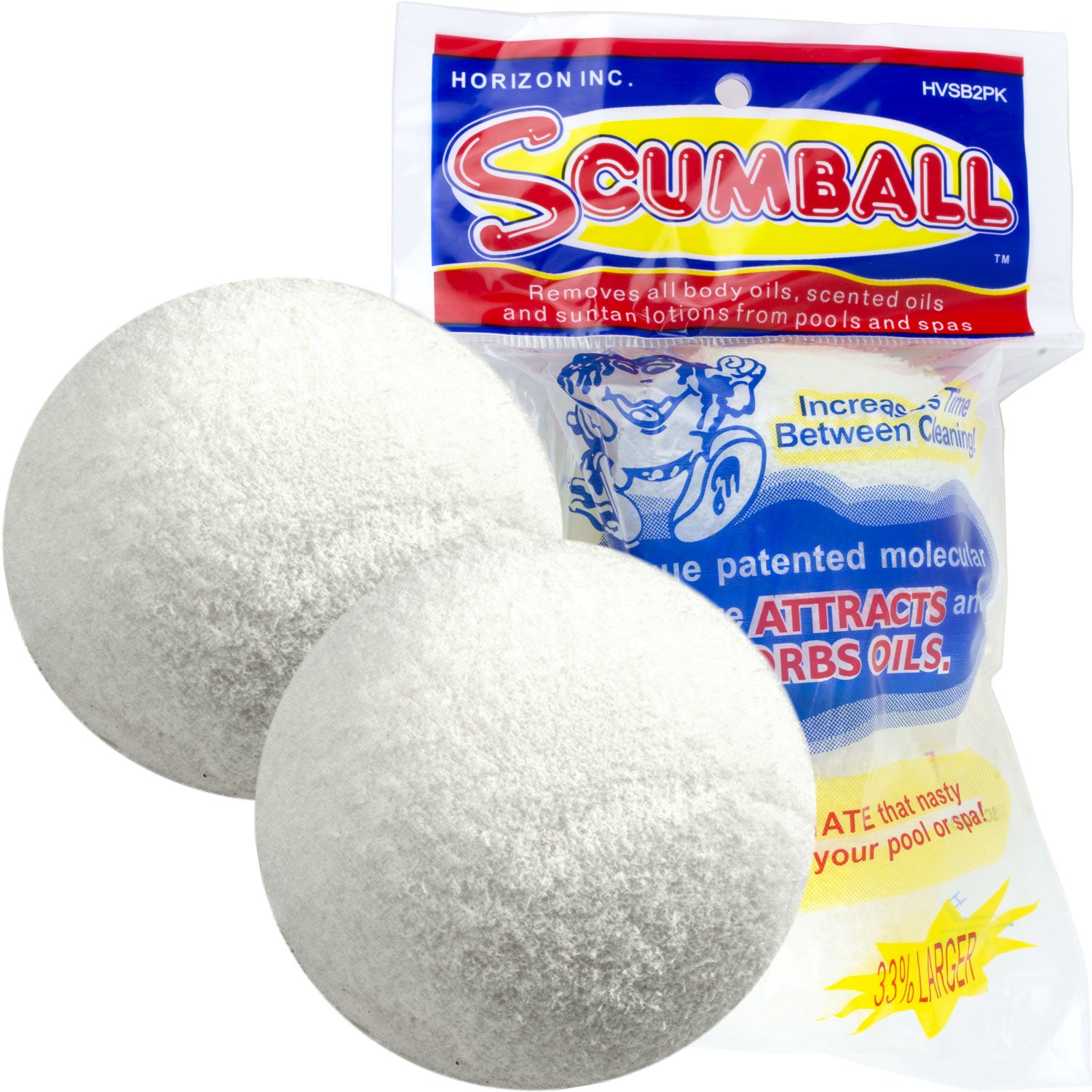 Spa Scumball Scum Absorber 2-Pack – SpaDepot.com
