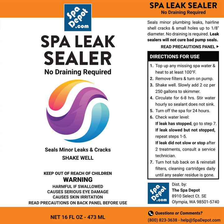 Spa Leak Sealer 16 oz.