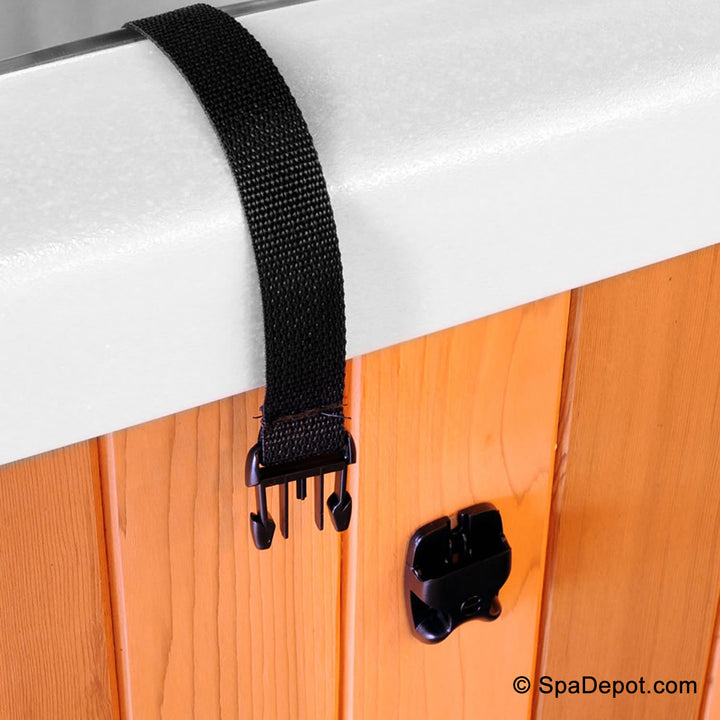 Stay-Put Adjustable Spa Pillow