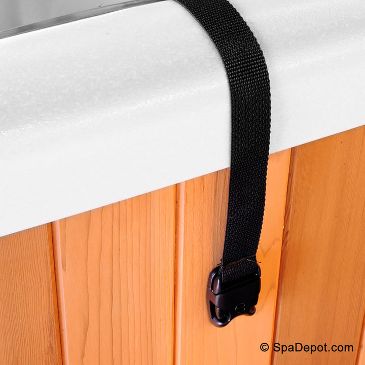 Stay-Put Adjustable Spa Pillow