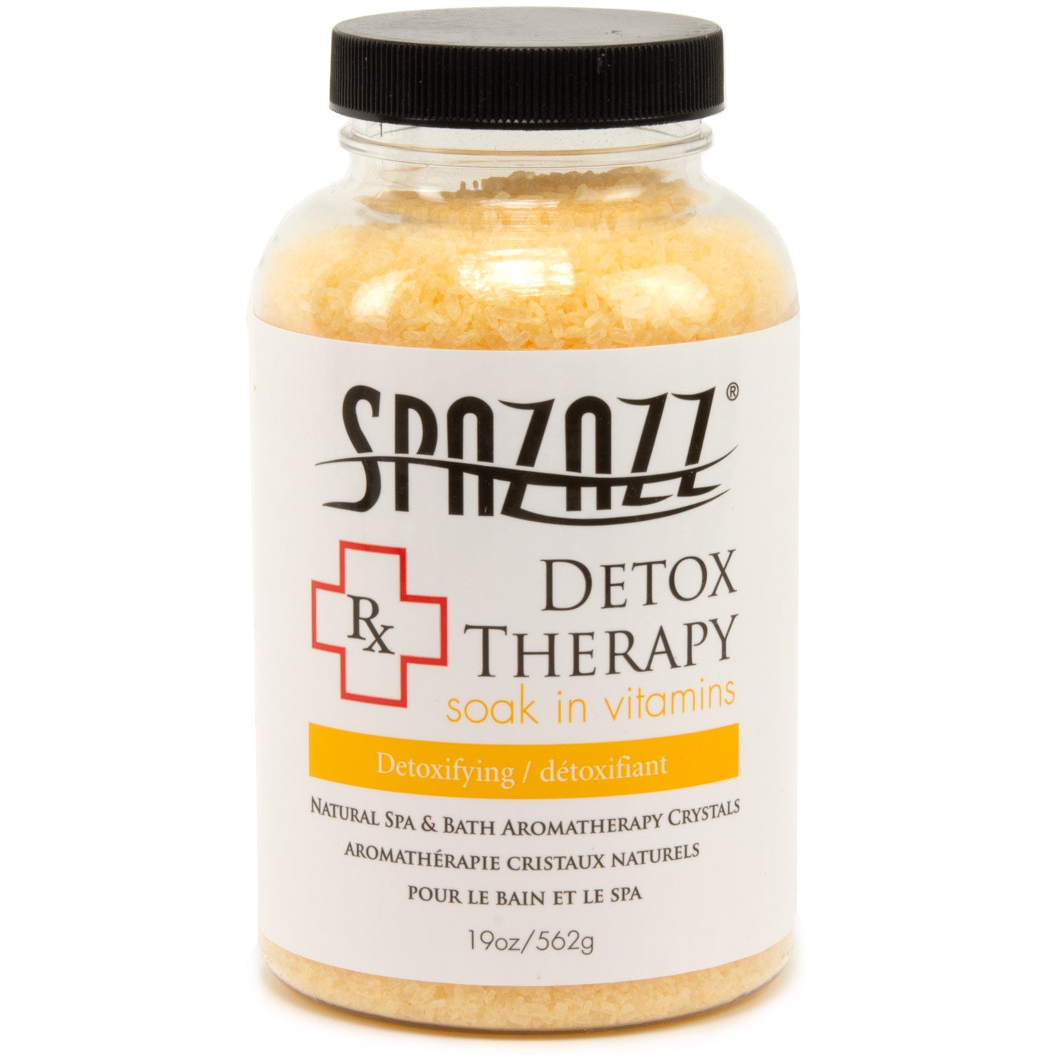 Spazazz Rx Detox Therapy Hot Tub Aromatherapy Crystals 19 oz
