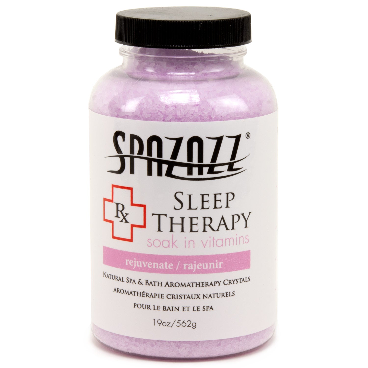 Spazazz Rx Sleep Therapy Spa Aromatherapy Crystals 19oz