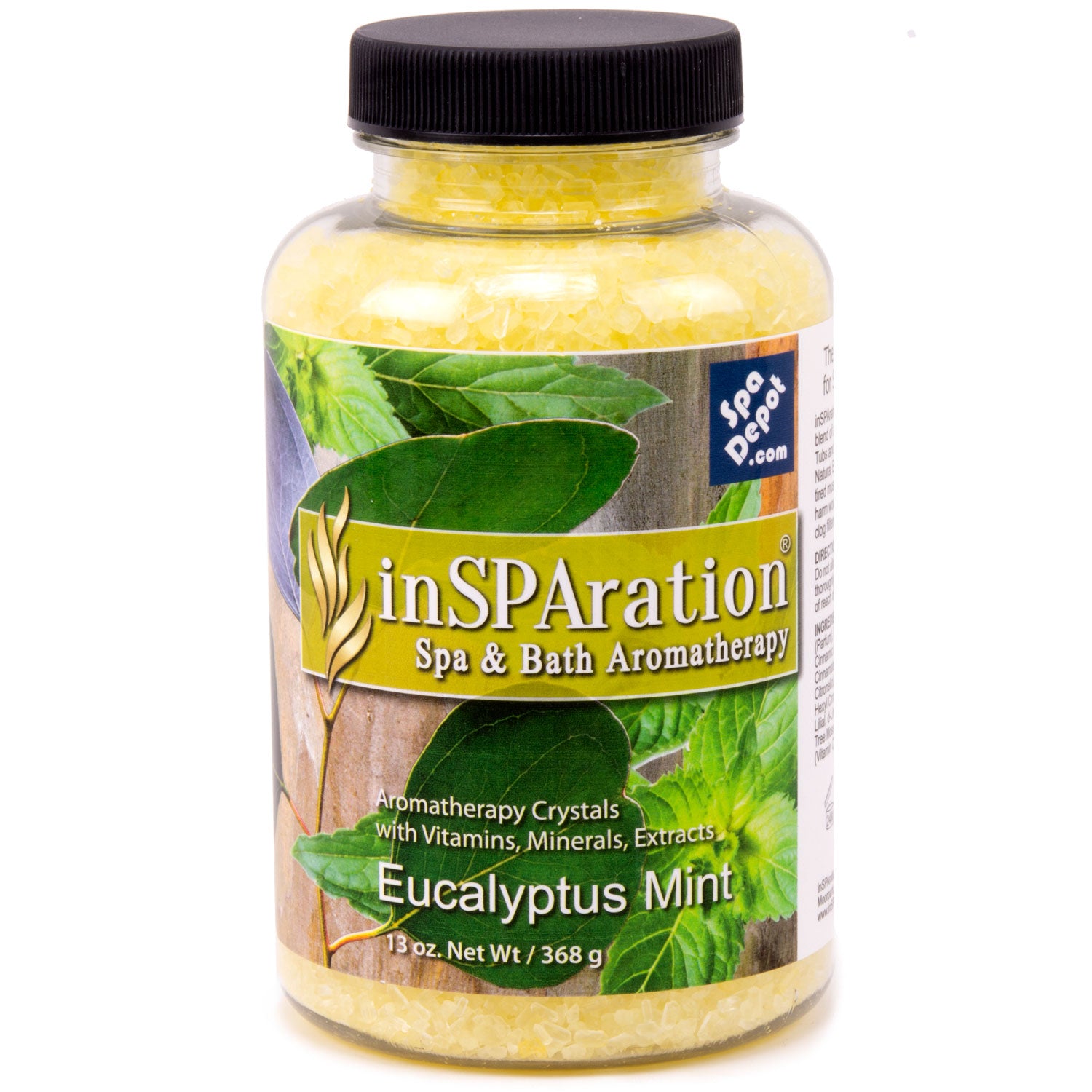 inSPAration Spa & Bath Aromatherapy Crystals 13 oz - Eucalyptus