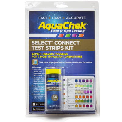 AquaChek Select Connect 7-in-1 Test Strips Kit