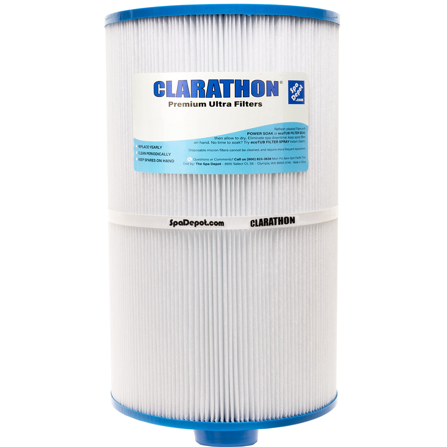Clarathon FC3320 Hot Tub Filter - Media Choice – SpaDepot.com