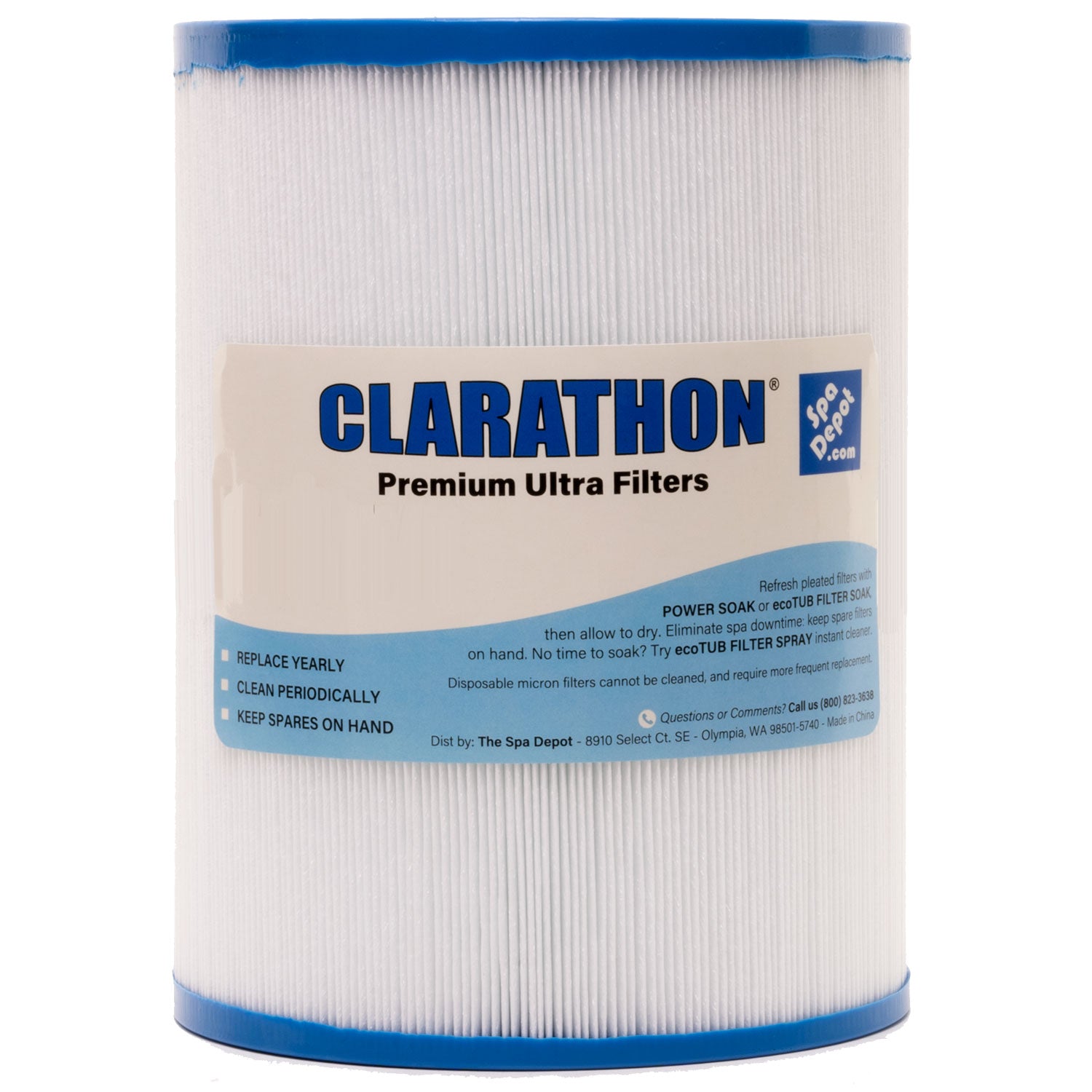 DreamMaker/Aquarest 461273 PDM-28 Spa Filter by Clarathon