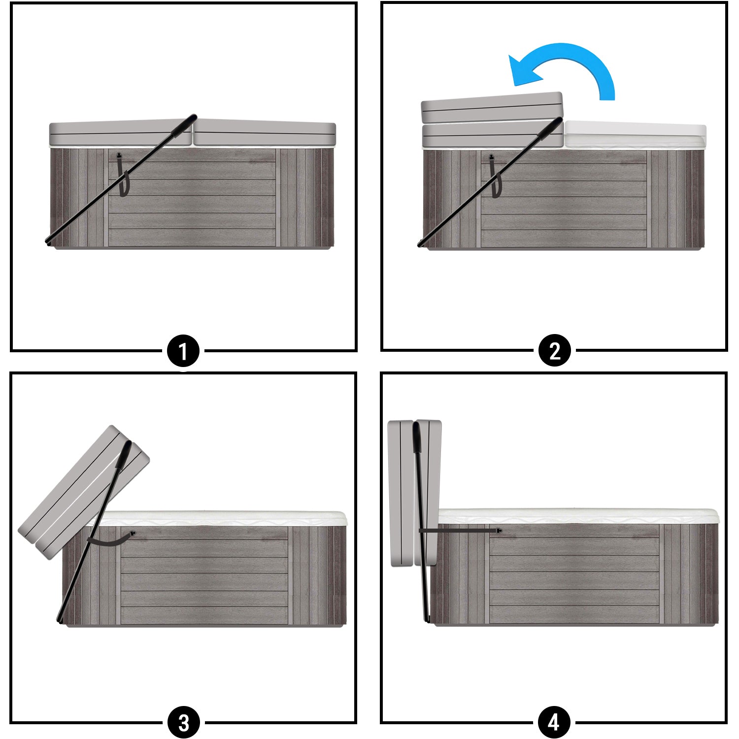 Hot Tub Cover Lift - CoverMate Easy Spa Cover Lifter – SpaDepot.com