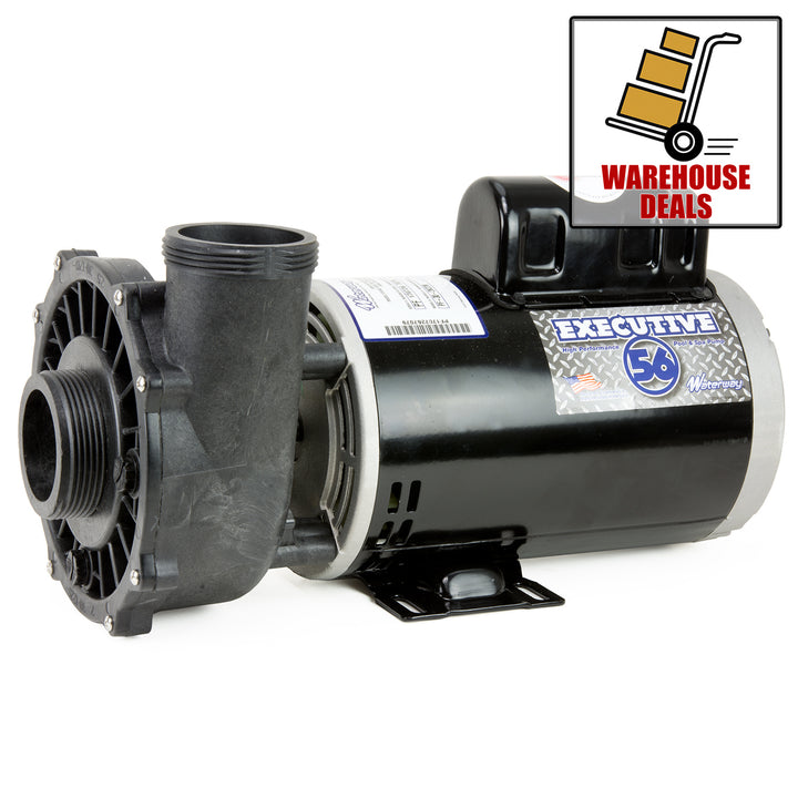5 HP Waterway Executive Spa Pump: 2" in/out 56Fr-240V  ~WAREHOUSE DEALS~