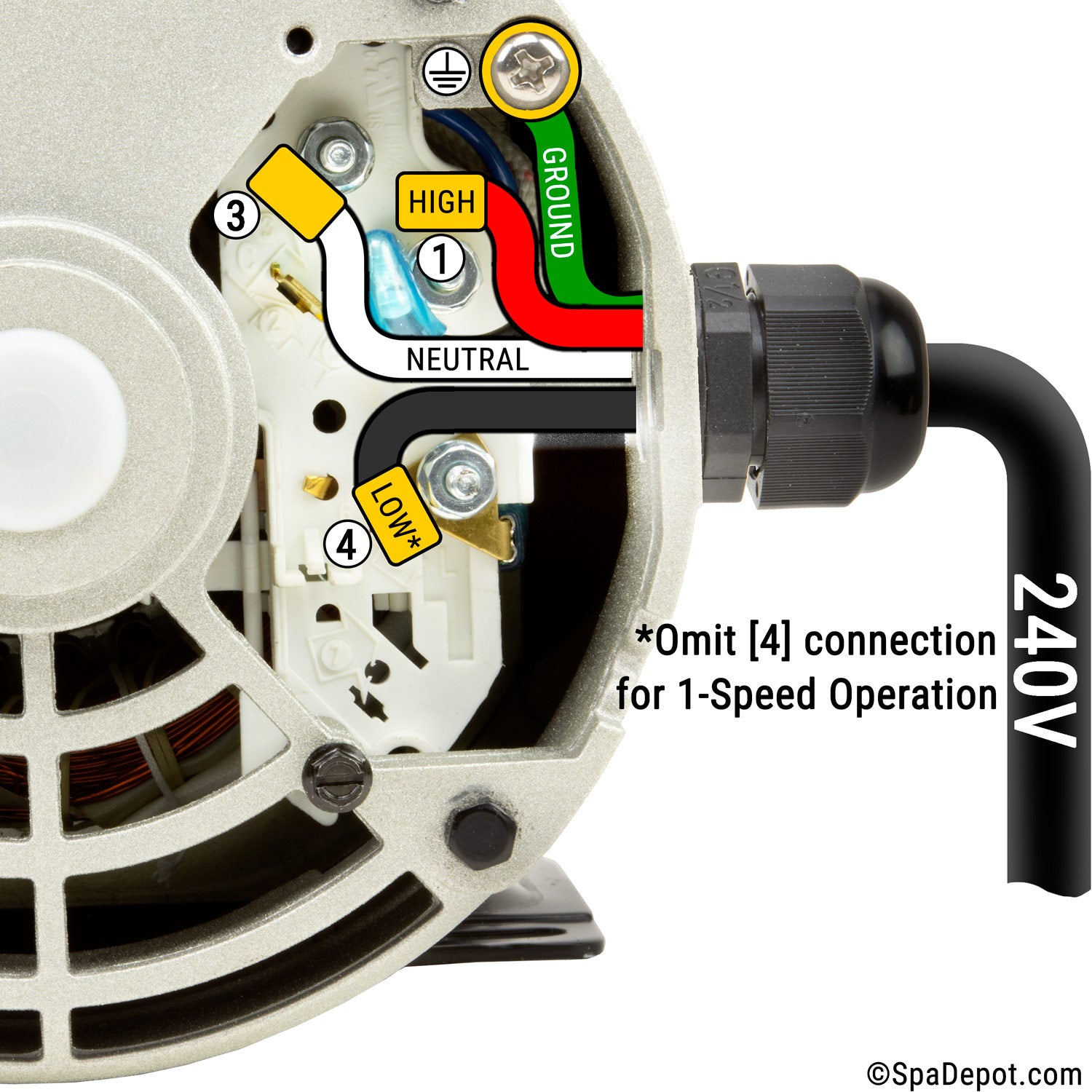 Diagram Intex Purespa Motor Spa Depot Parts HP Hydromaster Hot Tub
