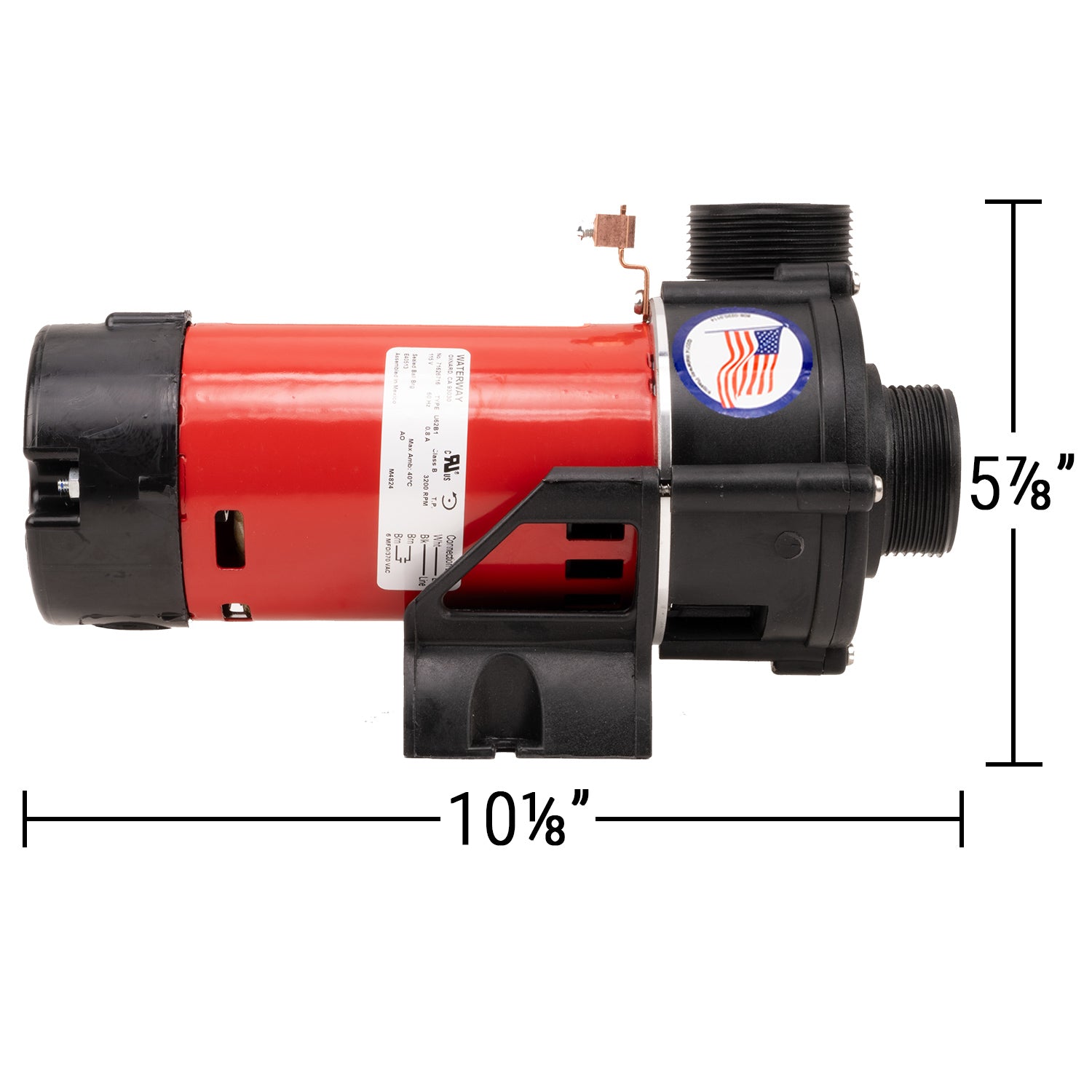 Waterway Tiny Might 120-240V Spa Circulation Pump - 1