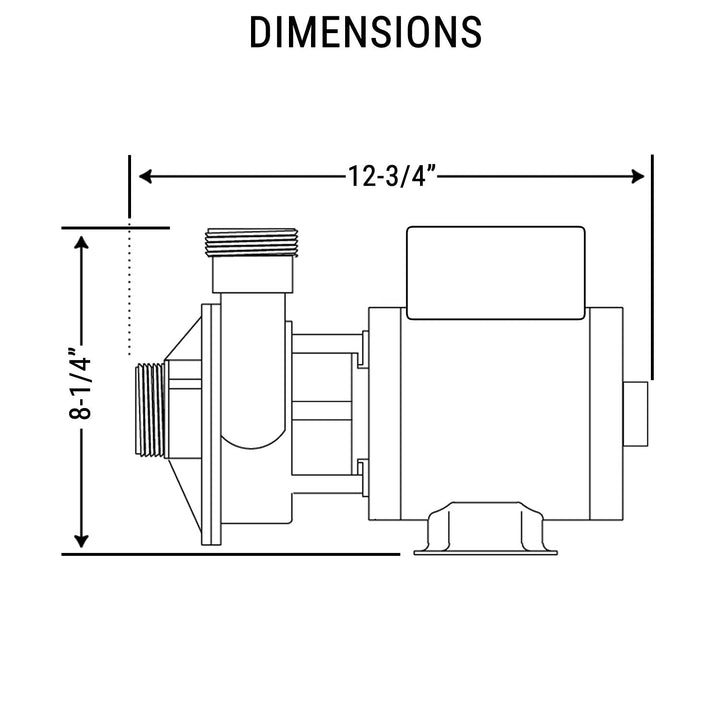 HydroMaster Circulating Pump: 1.5" 120V / 240V