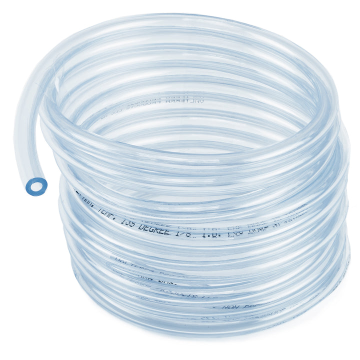 1/8"ID x 10' - Clear PVC Vinyl Tubing