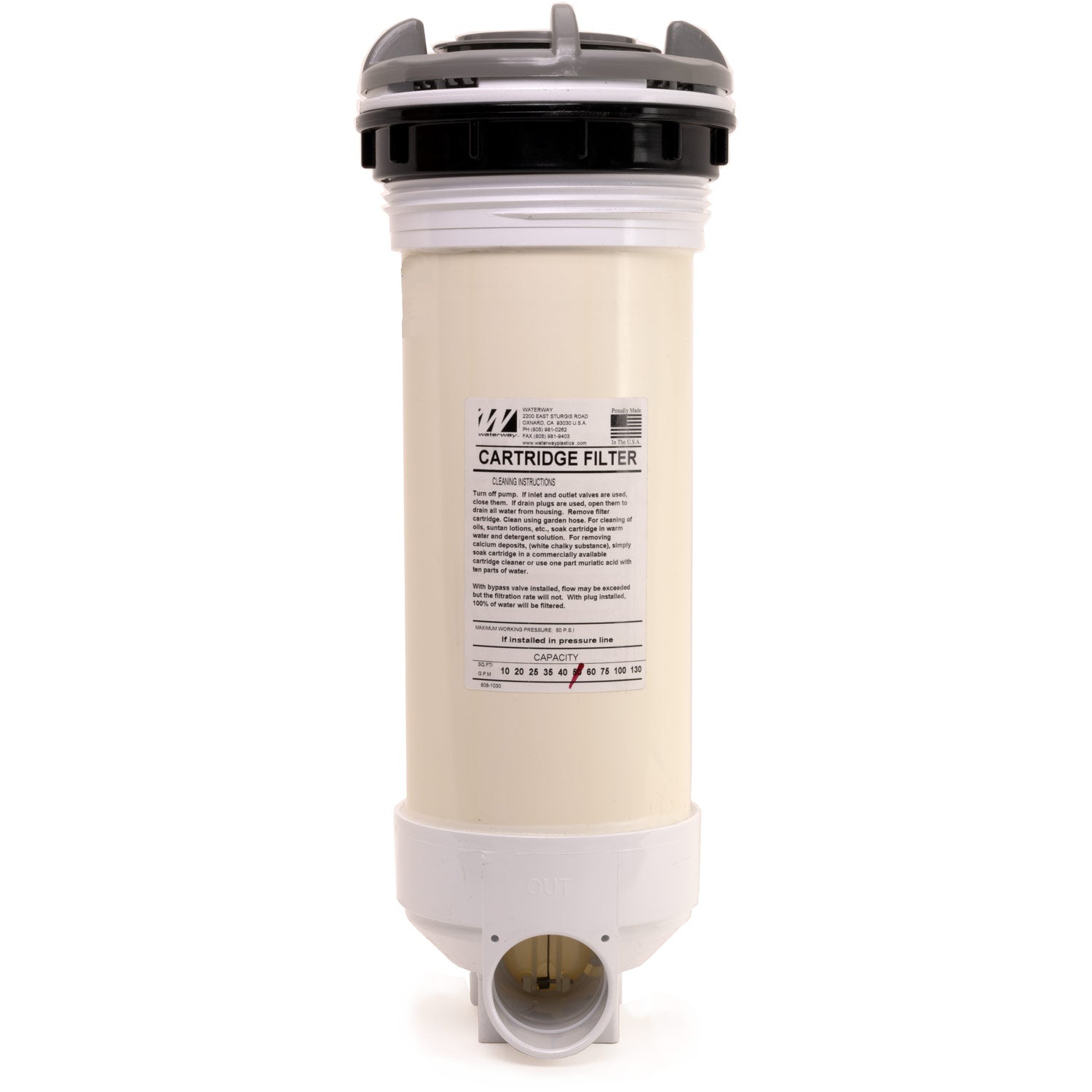 ai様用　RECYCLINGPILE SIDEHOLE SWIMBLOOMERS Dyna-Flo Skim Filter Assembly 50SF - 510-6557 by Waterway