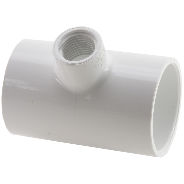 Tee 1.5"SS x 1.5"SS x 1/2"FPT
