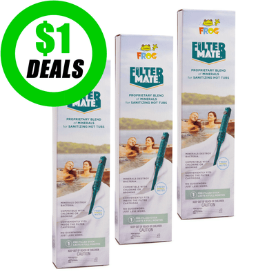 Spa Frog Filter Mate Mineral Sanitizer - Year Supply 3-pack