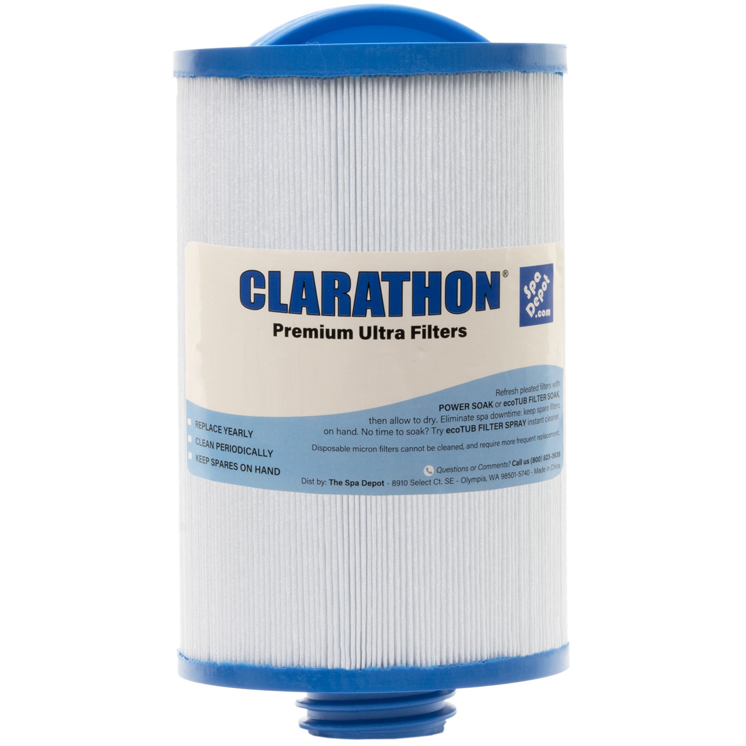 Clarathon FC0126 Spa Filter (PSANT20P3) - 4CH-925 Replacement