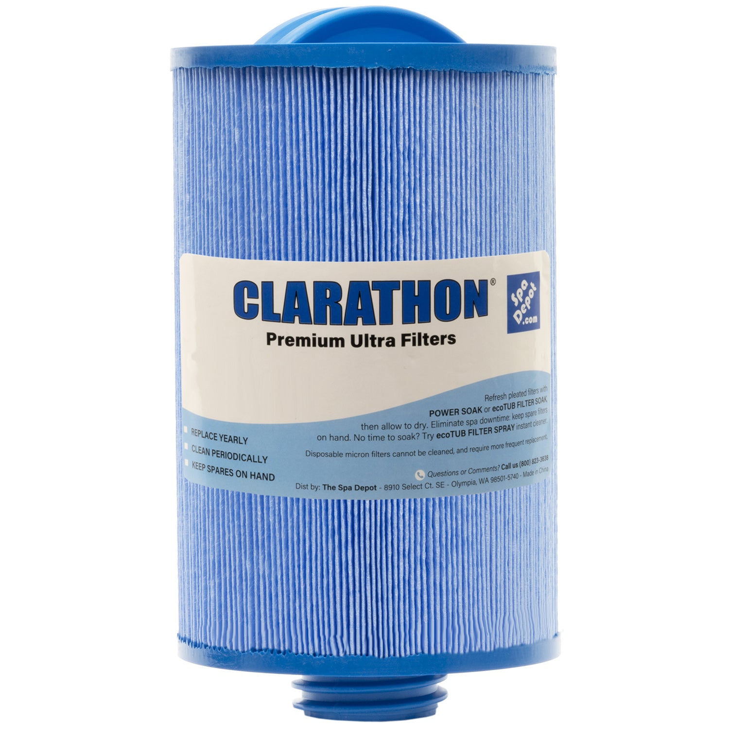 Clarathon FC0126 Spa Filter (PSANT20P3) - 4CH-925 Replacement