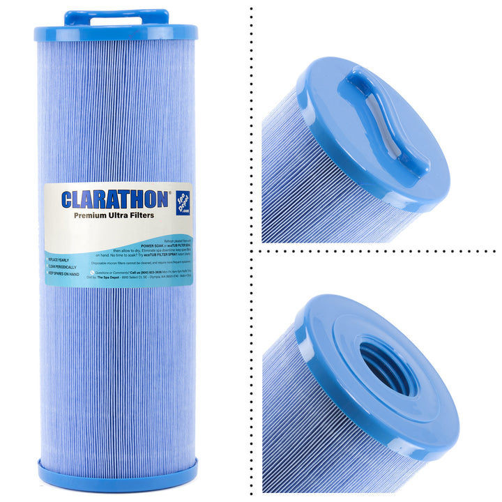 Clarathon Microban Spa Filter FC-0172M PWW50L-M 4CH-949AM