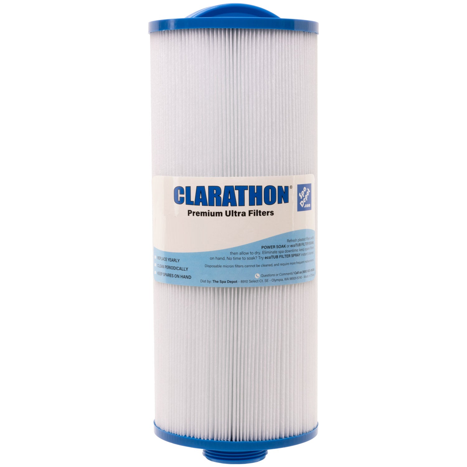 Clarathon FC0194 Hot Tub Filter - Media Choice – SpaDepot.com