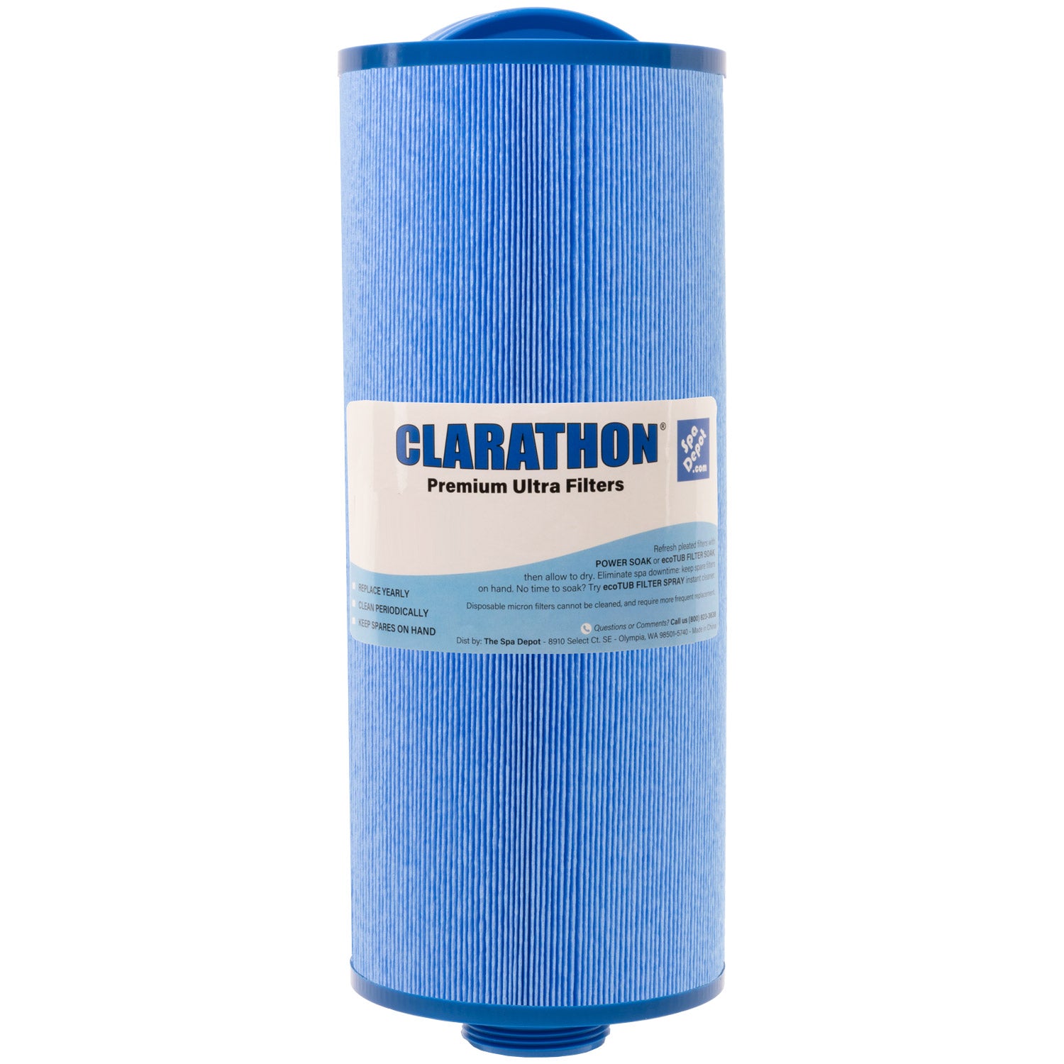ファンデーション GUSTAV Clarathon FC0194 Hot Tub Filter - Media Choice – SpaDepot.com