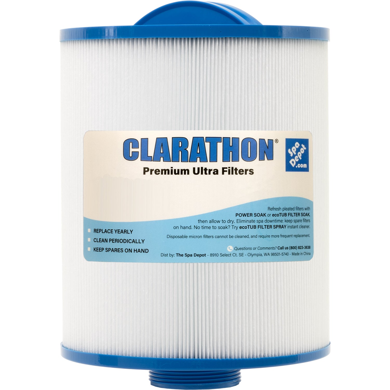 Clarathon FC0311 Hot Tub Filter - Media Choice – SpaDepot.com