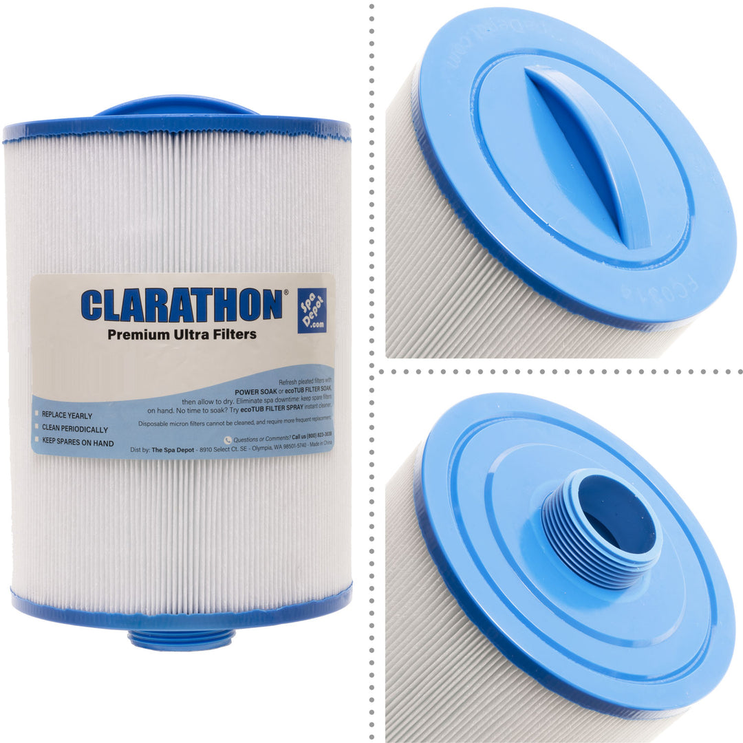 Clarathon Threaded Filter for Sunrise/Viking Spas FC0314