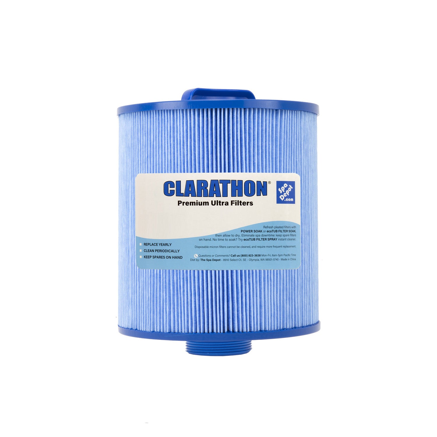 Clarathon FC0419 Hot Tub Filter - Media Choice – SpaDepot.com